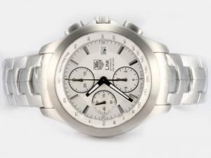 Tag-Heuer-Link-White-Dial-Watch-42